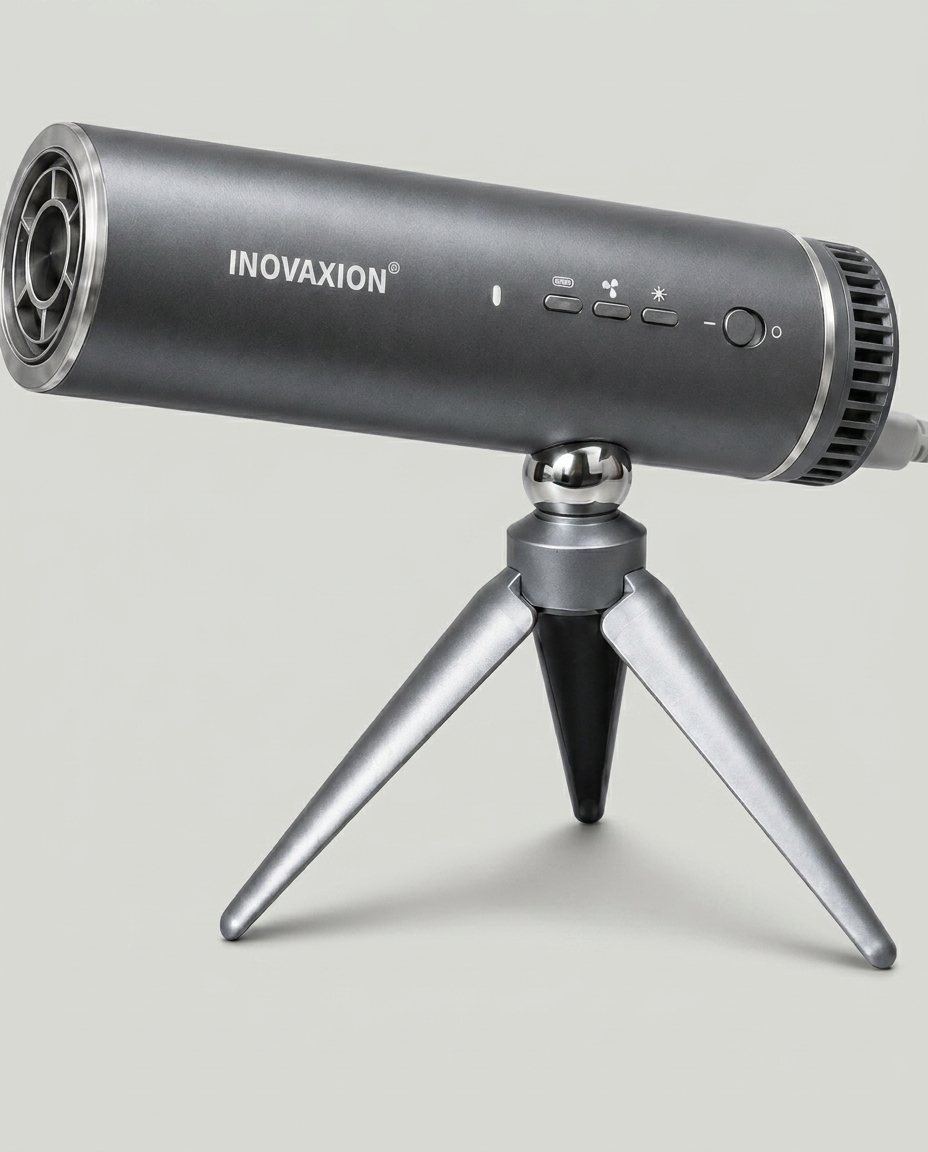Éole en finition Graphite sur son trépied